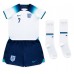 Tanie Strój piłkarski Anglia Jack Grealish #7 Koszulka Podstawowej dla dziecięce MŚ 2022 Krótkie Rękawy (+ szorty)